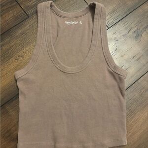 Abercrombie & Fitch Taupe Tank Top